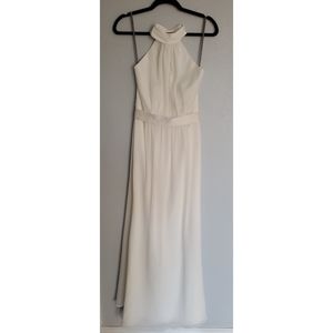 Ivory Chiffon Dress